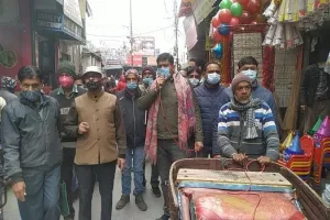 अमरोहा : कोरोना टीकाकरण के प्रति लोगों को किया जागरूक