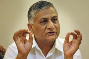 केंद्रीय मंत्री वीके सिंह ने ‘न्यूयॉर्क टाइम्स’ को बताया ‘सुपारी मीडिया’