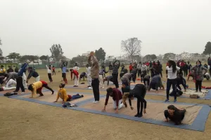 बरेली: 5 करोड़ लोगों को सूर्य नमस्कार कराने का लक्ष्य