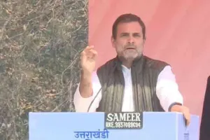 अल्मोड़ा: एक देश में दो हिंदुस्तान बनाने की साजिश कर रही भाजपा – राहुल