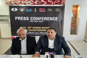 कानपुर: शतरंज की नेशनल चैम्पियनशिप कल से शुरू, 182 प्लेयर्स पहुंचे, 23 ग्रैंड मास्टर्स हुए शामिल