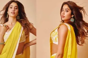 Janhvi Kapoor Photos: जाह्नवी ने ग्लैमरस लुक की फोटो की सोशल मीडिया पर शोयर, फैंस ने कहा- Wow