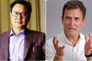 कानून मंत्री किरण रिजिजू बोले- राहुल गांधी खुद को समझते हैं भारत का राजा