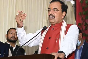 सपा गठबंधन 24 करोड़ लोगों की सुरक्षा के लिए खतरा : केशव मौर्य