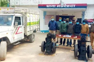 सीतापुर: लूट व चोरी की वारदातों को अंजाम देने वाले अंतर्जनपदीय गिरोह का भंडाफोड़, चार गिरफ्तार