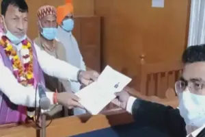 UP Election 2022: गोंडा में BJP के सभी उम्मीदवारों ने किया नामांकन