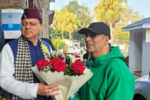 चुनावी मौसम में पहली बार देहरादून पहुंचे फिल्म अभिनेता अक्षय कुमार, बने उत्तराखंड के ब्रांड एंबेसडर