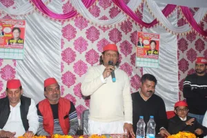 बरेली: बिथरी चैनपुर के चौमुखी विकास के लिए अगम मौर्य को जिताने की अपील