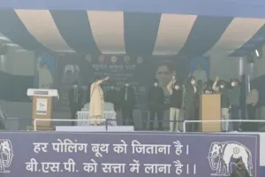 कांग्रेस, भाजपा और सपा ने हमारे महापुरुषों को नहीं दिया सम्मान: मायावती