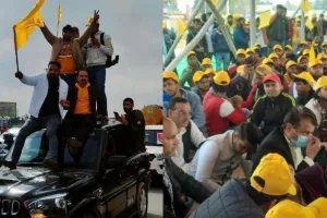 ‘अहीर रेजिमेंट’ की मांग को लेकर प्रोटेस्ट, दिल्ली-गुरुग्राम एक्सप्रेस-वे पर लगा लंबा जाम