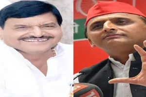 इटावा: चुनाव काल खत्म होते ही फिर शुरू हुई अखिलेश और शिवपाल यादव की महाभारत
