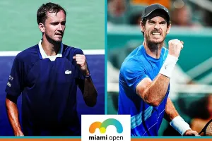 Miami Open : डेनिल मेदवेदेव ने एंडी मर्रे को हराया, नजरें नंबर वन रैकिंग पर