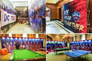 IPL 2022 : दिल्ली कैपिटल्स ने की खिलाड़ियों के लिए विशेष व्यवस्था, देखें इनसाइड तस्वीरें