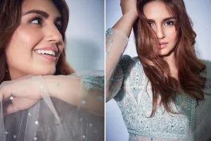 Huma Qureshi Photos : लाइट ब्लू ड्रेस में हुमा कुरैशी ने अपनी मुस्कान से लूटी महफिल, ट्रेडिशनल लुक में लगीं स्टनिंग