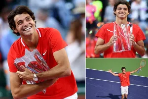 टेलर फ्रिट्ज ने राफेल नडाल का विजय रथ रोककर जीता इंडियन वेल्स का खिताब, देखें तस्वीरें