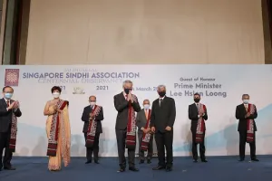 सिंगापुर के प्रधानमंत्री ने सिंधी संघ की 100वीं वर्षगांठ पर आयोजित कार्यक्रम को किया संबोधित