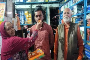 सीतापुर: युद्धग्रस्त यूक्रेन से घर पहुंचे मृत्युंजय, जताया भारत सरकार का आभार