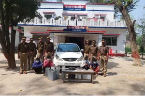 बहराइच: टावर से बैट्री चोरी करने वाले गिरोह का पुलिस ने किया खुलासा, सगे भाई समेत चार गिरफ्तार