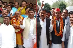 बरेली: सपा और भाजपा के एमएलसी प्रत्याशियों ने कराया नामाकंन, दोनों ने ठोंका जीत का दावा