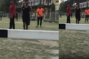 वाराणसी: पूर्वांचल के हजारों एथलीट को सिंथेटिक ट्रैक का इंतजार, घास के मैदान और मिट्टी पर प्रैक्टिस करने को मजबूर खिलाड़ी