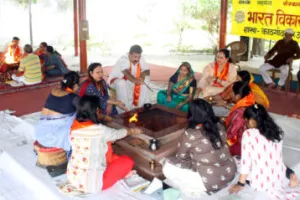 हल्द्वानी: हिंदू नववर्ष के स्वागत को वैदिक यज्ञ का आयोजन, खुशहाली की कामना के साथ दी आहूति