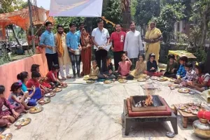 मुरादाबाद : मां सिद्धिदात्री से मांगी सुख-समृद्धि, देवी के रूप में पूजी गईं कन्याएं