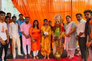 बरेली: राष्ट्रीय हनुमान दल ने मनाया ‘हनुमान जन्मोत्सव’, श्रीराम और बजरंगबली के गीतों पर थिरके श्रद्धालु