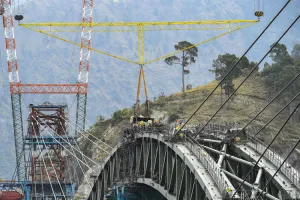 गरमपानी: 10 करोड़ की लागत से तैयार किया जा रहा 70 मीटर लंबा स्पान पुल