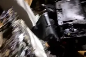 मुरादाबाद : इलेक्ट्रॉनिक्स दुकान में लगी आग, पांच लाख का सामान जला