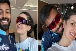 व्हाइट बिकिनी पहनकर स्विमिंग पूल में उतरीं हार्दिक पांड्या की वाइफ नताशा, बोलीं- हाय गर्मी