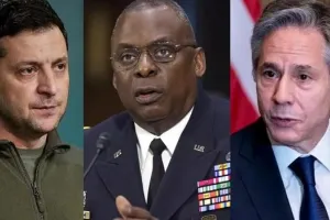Russia-Ukraine War : यूक्रेन पहुंचे अमेरिका के विदेश मंत्री और रक्षा मंत्री ने जेलेंस्की से की मुलाकात, नई सैन्य सहायता का किया ऐलान