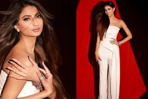 Palak Tiwari ने व्हाइट आउटफिट में इंटरनेट पर मचाया तहलका, देखें फोटोज