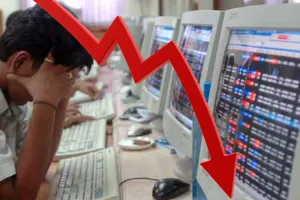 लाल निशान के साथ खुला शेयर बाजार, सेंसेक्स में 1000.35 अंकों की गिरावट