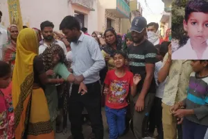 अमरोहा : सात वर्षीय बच्चे की गला घोंटकर हत्या, गन्ने के खेत में मिला शव