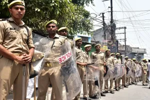 मुरादाबाद : जुमा अलविदा पर कड़ी सुरक्षा के बीच अदा हुई नमाज, चप्पे-चप्पे पर तैनात रही फोर्स