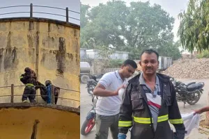 बाराबंकी: फायरमैन के साहस से बची मधुमक्खियों के हमले से घायल युवक की जान