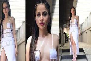 व्हाइट रिवीलिंग ड्रेस में Urfi Javed हुईं Oops Moment का शिकार, एक्ट्रेस ने स्टोरी शेयर कर दी सफाई