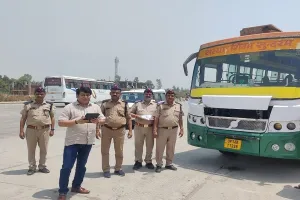 अमरोहा : डग्गामार वाहनों के खिलाफ चलाया अभियान, दी हिदायत