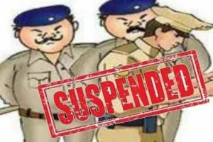 बिजनौर: दो दरोगा सहित 4 पुलिसकर्मी निलंबित