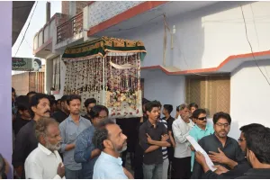 रायबरेली: शियाओं के पहले इमाम हजरत अली की याद में निकला जुलूस, नम हुई आंखें