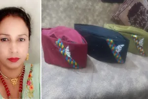 मुरादाबाद की सायरा बानो बुनेंगी पहाड़ी ब्रह्मकमल टोपी, दिल्ली के कारोबारी ने 6 लाख टोपी का दिया आर्डर