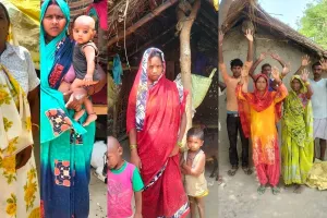 बहराइच: पात्र होने के बाद भी ग्रामीणों को नहीं मिला आवास, पूर्व प्रधान और सचिव पर लगाया गंभीर आरोप