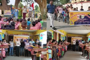 बहराइच: सड़क सुरक्षा सप्ताह के तहत निकाली गई रैली, एमएलसी ने कहा- वाहन चलाते समय फोन का न करें इस्तेमाल