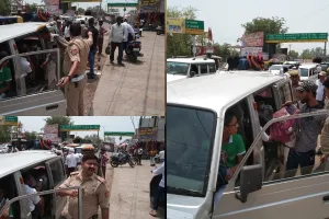 उन्नाव: मानक विहीन स्कूली वाहनों के खिलाफ चला अभियान, चार गाड़ियां हुईं सीज, 13 का कटा चालान