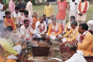 बहराइच: संघ शिक्षा वर्ग प्रथम वर्ष के लिए भूमि पूजन का कार्यक्रम हुआ संपन्न