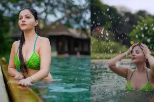 Rubina Dilaik Photos: छोटे पर्दे की बहू ने बिकिनी पहनकर दिए हॉट पोज, बोल्ड अवतार में देख फैंस हुए दीवाने