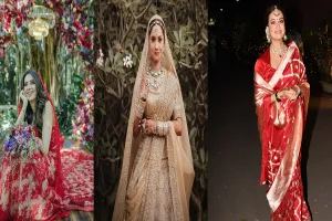 इंडस्ट्री की इन हसीनाओं ने अपनी शादी पर नहीं कैरी किया फेमस डिजाइनर Sabyasachi का लहंगा