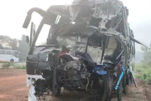 कर्नाटक में भीषण सड़क हादसा, आठ लोगों की मौत, 20 घायल