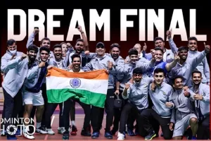 Thomas & Uber Cup : बैडमिंटन में भारत ने रचा इतिहास, 73 साल में पहली बार थॉमस कप का खिताबी मुकाबला खेलेगी भारतीय टीम