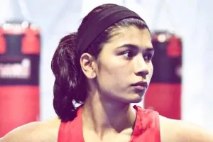 Nikhat Zareen का वादा- अब ओलम्पिक चैंपियन बनकर दूंगी भाषण